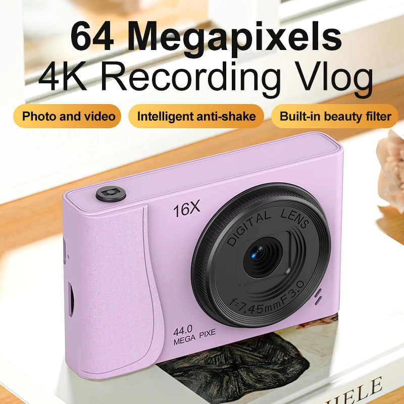 2.4 Inch 1080P Portable CCD Screen Camera Recorder Video Selfie Camera Digital Dual Lens Camera For Kids Gifts With 32GB Card
2.4 Inch 1080P Portable CCD Screen Camera Recorder Video Selfie Camera Digital Dual Lens Camera For Kids Gifts With 32GB Card