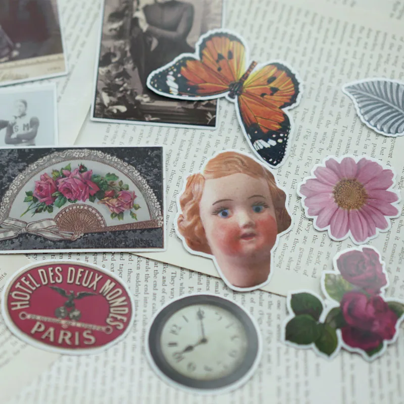 15PCS Vintage Stickers Crafts And Scrapbooking stickers book Student label Decorative sticker DIY Stationery
15PCS Vintage Stickers Crafts And Scrapbooking stickers book Student label Decorative sticker DIY Stationery
