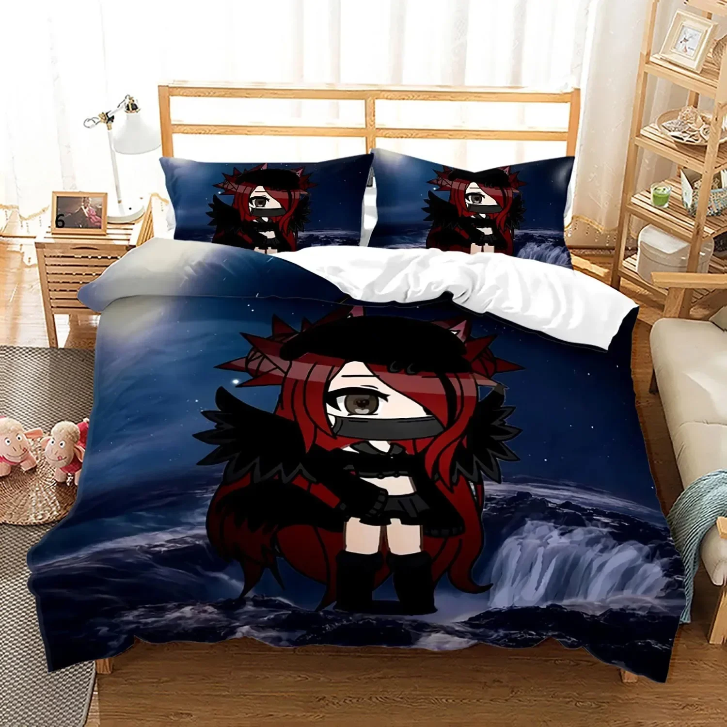 3D Gacha Life Printed Bed Set Duvet Cover Pillowcase Bedding Set Bed Linen Sheet Quilt Cover Full Queen King Size Home Textile
3D Gacha Life Printed Bed Set Duvet Cover Pillowcase Bedding Set Bed Linen Sheet Quilt Cover Full Queen King Size Home Textile