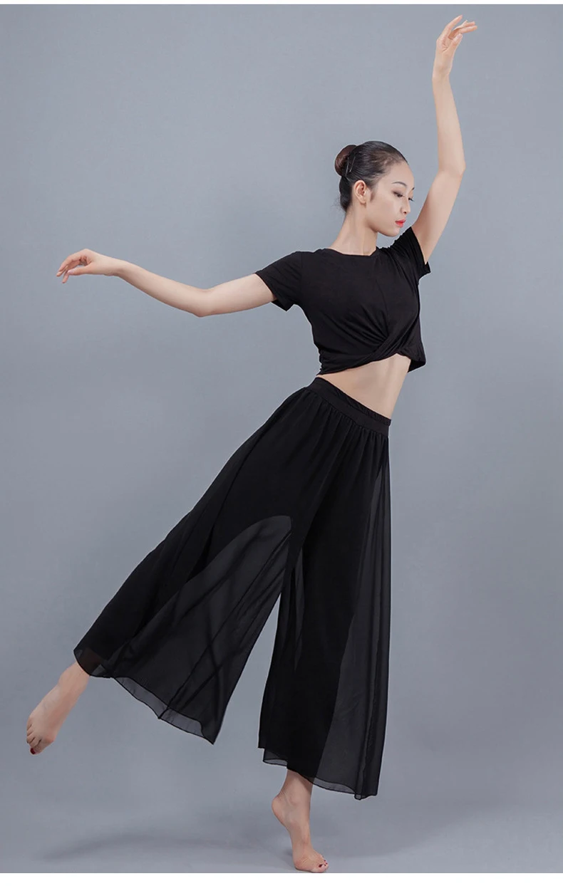 Women's Classical Ballet Pants, Chinese Dance Practice Pants, Wide Leg, Yoga Square Dance Yarn, Adult 
Women's Classical Ballet Pants, Chinese Dance Practice Pants, Wide Leg, Yoga Square Dance Yarn, Adult