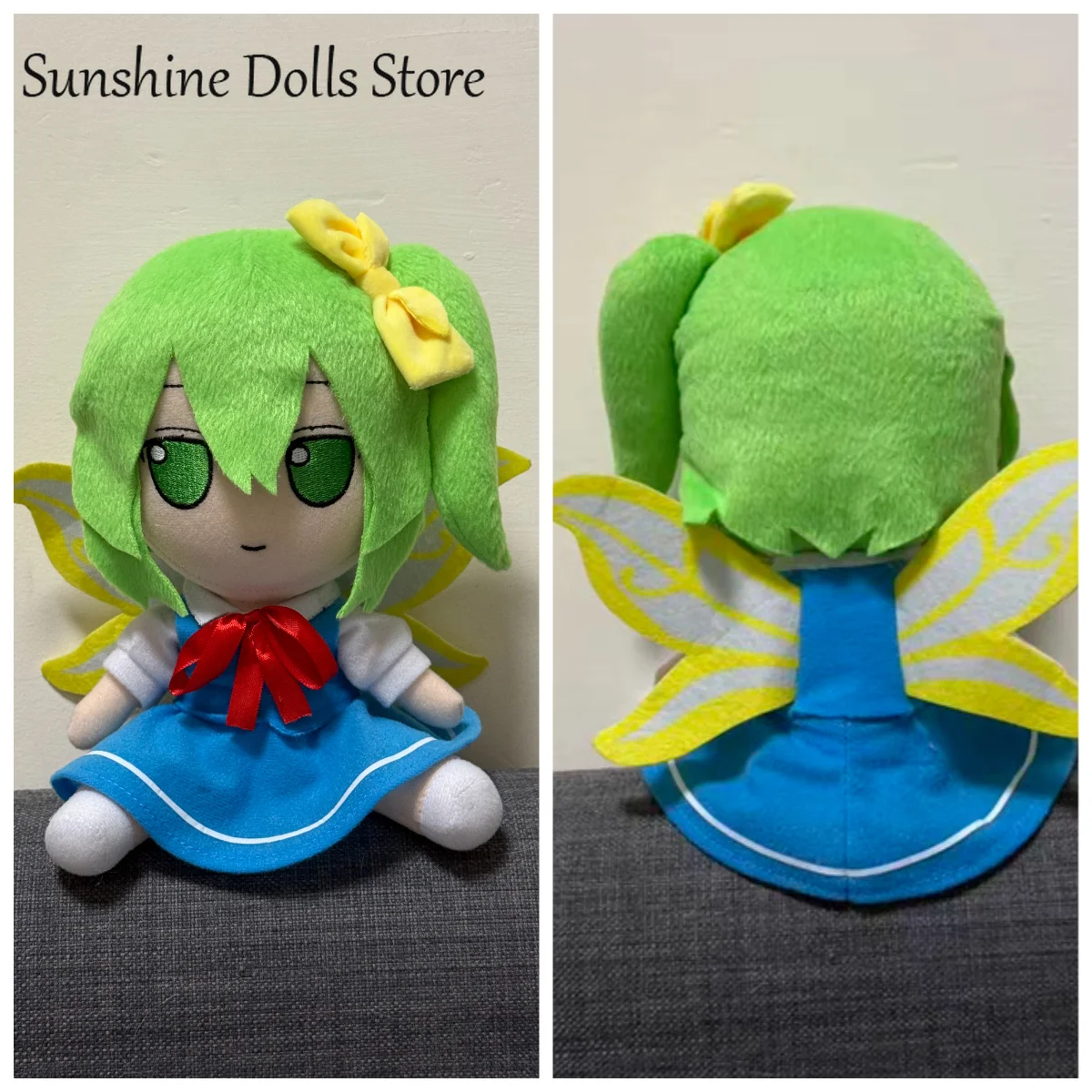 Anime Fumo Touhou Project Daiyousei Cotton Doll 20CM Cute Sitting Figure Plush Stuffed Toys Kawaii Pillow Halloween Gifts
Anime Fumo Touhou Project Daiyousei Cotton Doll 20CM Cute Sitting Figure Plush Stuffed Toys Kawaii Pillow Halloween Gifts