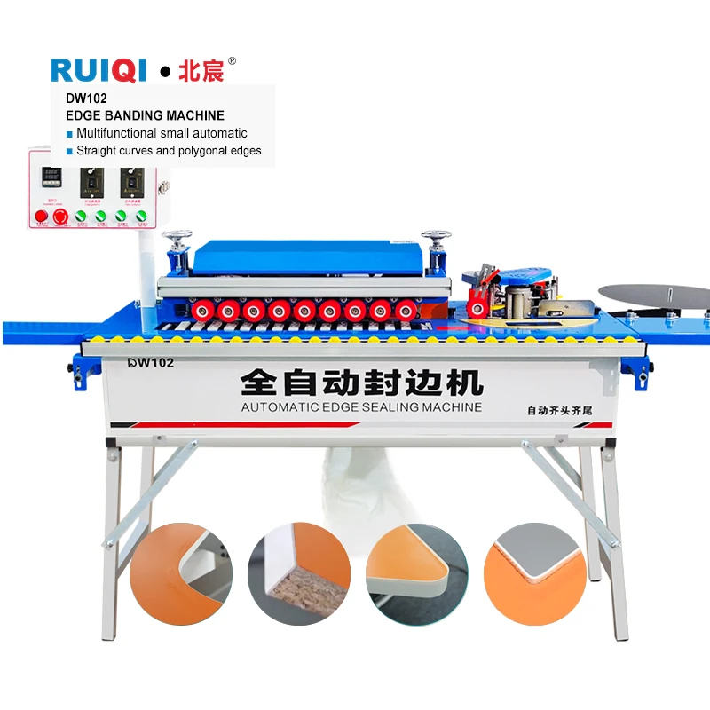 DW102 Woodworking PVC Edge Bander with Trimming Mini Automatic Edge Banding Machine for Sale
DW102 Woodworking PVC Edge Bander with Trimming Mini Automatic Edge Banding Machine for Sale