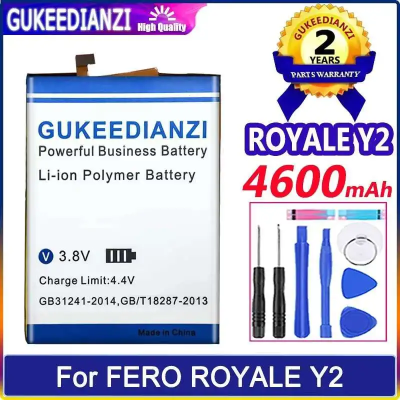 Аккумулятор мобильного телефона для Fero Royale Y2, 4600 мАч, долговечный, надежный
Аккумулятор мобильного телефона для Fero Royale Y2, 4600 мАч, долговечный, надежный