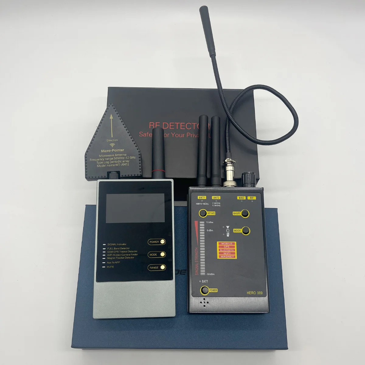 Vprotech Anti - Spy Device, Multi - Protocol Detection & Magnetic Alarm for Travel/Business Use GPS Tracker Detector
Vprotech Anti - Spy Device, Multi - Protocol Detection & Magnetic Alarm for Travel/Business Use GPS Tracker Detector