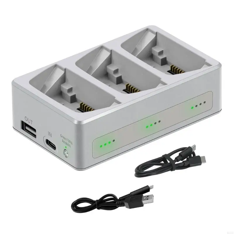 Portable Battery Charging Hubs Triple Battery For FLIP With Auto Current Adjustment Heat Prevention W8KE 
Portable Battery Charging Hubs Triple Battery For FLIP With Auto Current Adjustment Heat Prevention W8KE