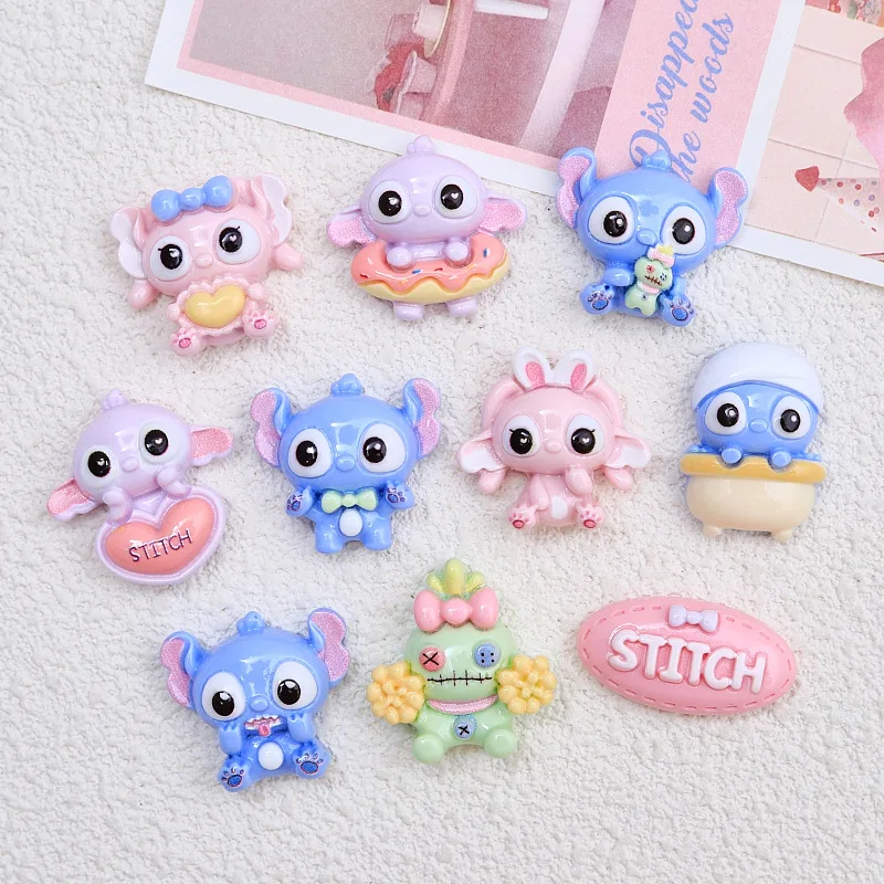 10-50Pcs Stitch DIY Handmade accessories Brooch Hairpin Jewelry Handmade Accessory Phone Shell Water Cup Resin accessories
10-50Pcs Stitch DIY Handmade accessories Brooch Hairpin Jewelry Handmade Accessory Phone Shell Water Cup Resin accessories