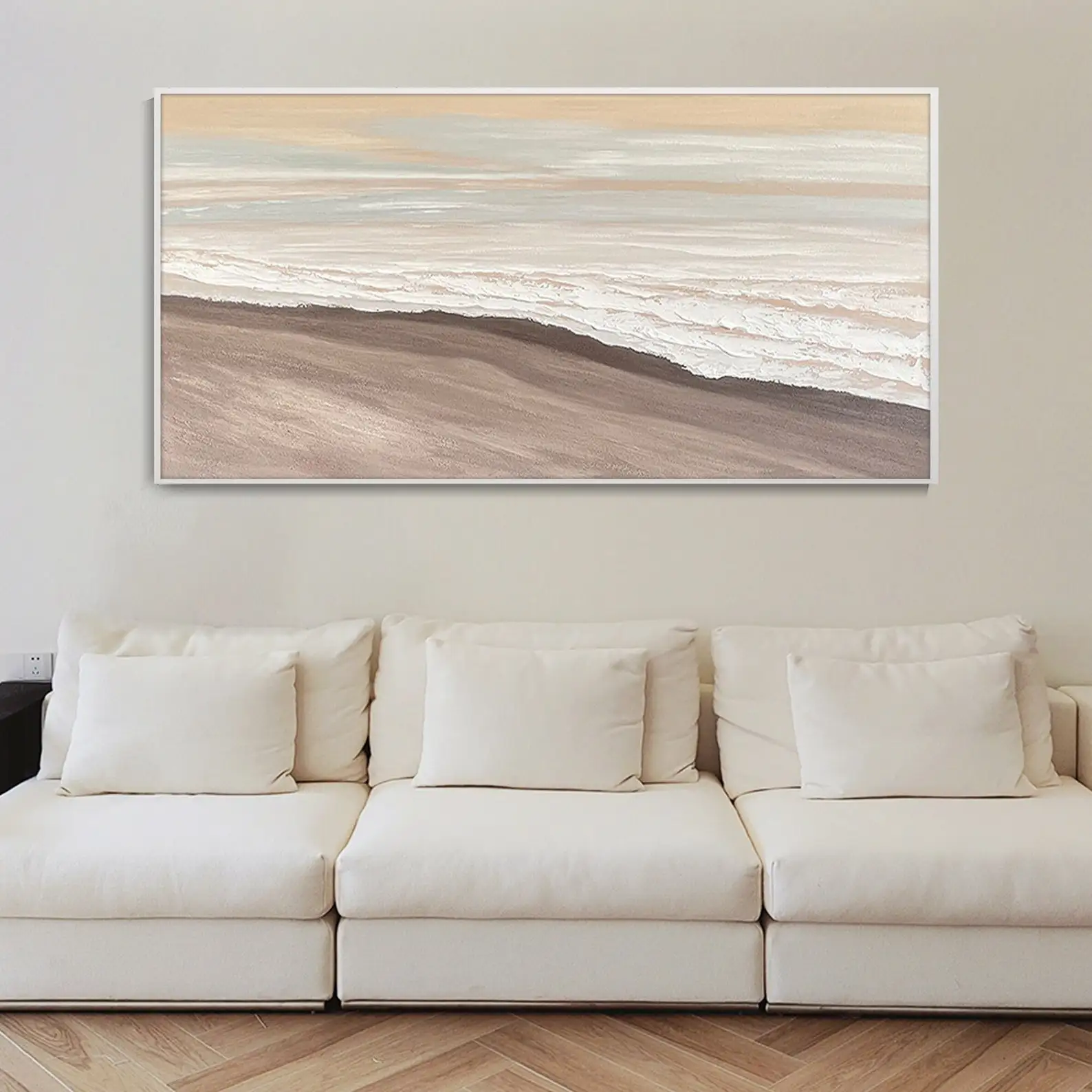 Original Brown Sea Oil On Canvas Modern Abstract Ocean Texture Artwork Minimalist Living Room Wall Decor Seascape Painting
Original Brown Sea Oil On Canvas Modern Abstract Ocean Texture Artwork Minimalist Living Room Wall Decor Seascape Painting