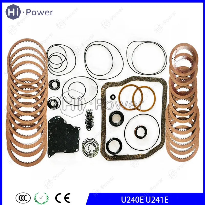 U240E U241E Automatic Transmission Overhaul Repair Kit Friction Plate For TOYOTA CAMRY Car Gearbox Clutch Disc Kit
U240E U241E Automatic Transmission Overhaul Repair Kit Friction Plate For TOYOTA CAMRY Car Gearbox Clutch Disc Kit