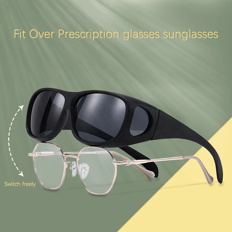 Sunglasses Fit Over Glasses Polarized 100% UV Protection Wrap-around Sunglasses for Women Man Driving Fishing Hiking Cycling
Sunglasses Fit Over Glasses Polarized 100% UV Protection Wrap-around Sunglasses for Women Man Driving Fishing Hiking Cycling