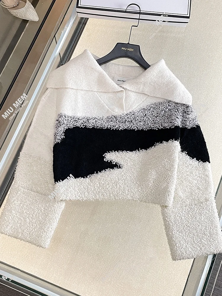 Miumem Navy Collar Knitted Sweater Soft Sle Women's Winter Top Commute Simple Sle Regular Fit Knitted Long Sve ort L...
Miumem Navy Collar Knitted Sweater Soft Sle Women's Winter Top Commute Simple Sle Regular Fit Knitted Long Sve ort L...