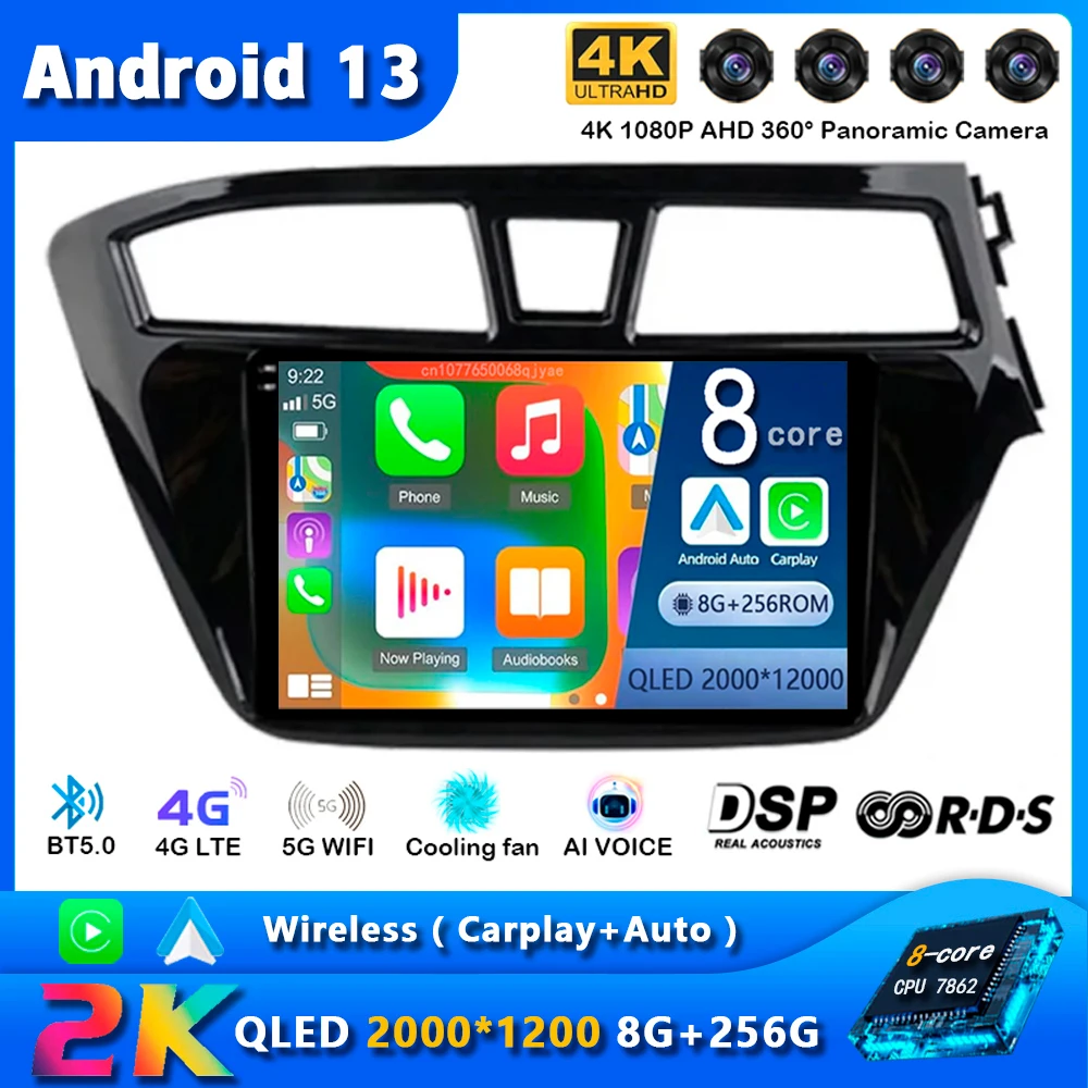 Автомобильная Мультимедийная система, автомагнитола на Android 13, с GPS, Wi-Fi, 4G, DSP, Bluetooth, для Hyundai I20 RHD 2015, 2016, 2017, 2018
Автомобильная Мультимедийная система, автомагнитола на Android 13, с GPS, Wi-Fi, 4G, DSP, Bluetooth, для Hyundai I20 RHD 2015, 2016, 2017, 2018