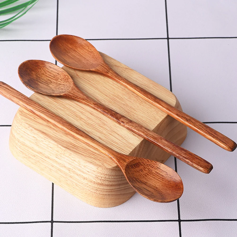 4Pcs Wooden Spoon Set for Cooking Small Soup Dessert Stirring Spoons Reusable Natural Wood Kitchenware Ideal for Serving Rice
4Pcs Wooden Spoon Set for Cooking Small Soup Dessert Stirring Spoons Reusable Natural Wood Kitchenware Ideal for Serving Rice