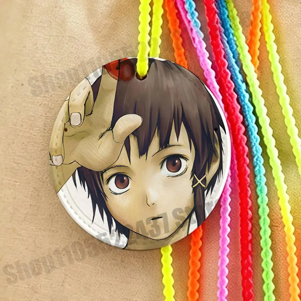 Serial Experiments Lain Name Address Plate Leather Luggage Tag Chain for Fits Travel Bags Backpacks, Business Bags ID Straps
Serial Experiments Lain Name Address Plate Leather Luggage Tag Chain for Fits Travel Bags Backpacks, Business Bags ID Straps