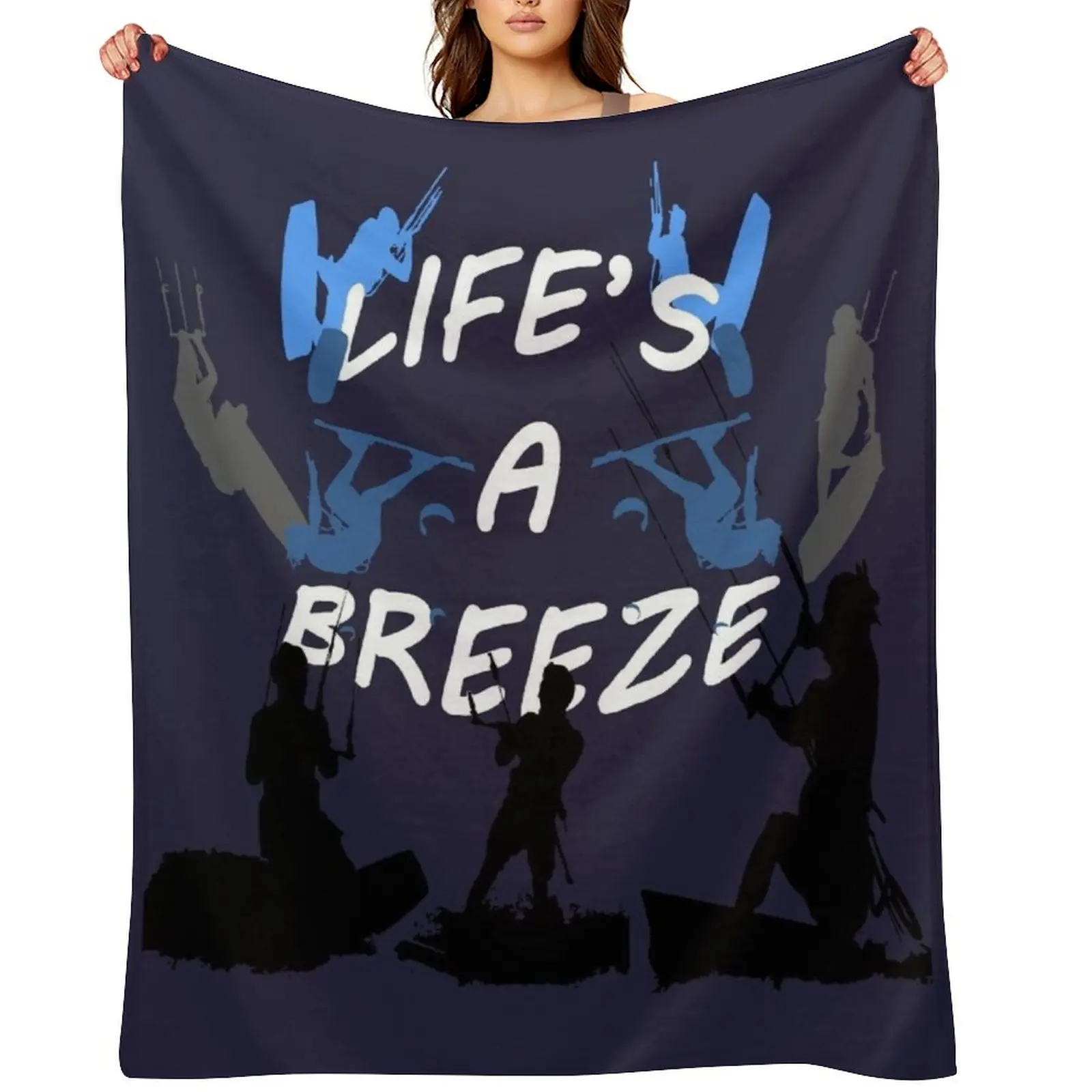 Lifes A Breeze For Kitesurfers Casual Pun For Kitesurfers 1 Throw Blanket Plush Soft Beds Soft Blankets
Lifes A Breeze For Kitesurfers Casual Pun For Kitesurfers 1 Throw Blanket Plush Soft Beds Soft Blankets