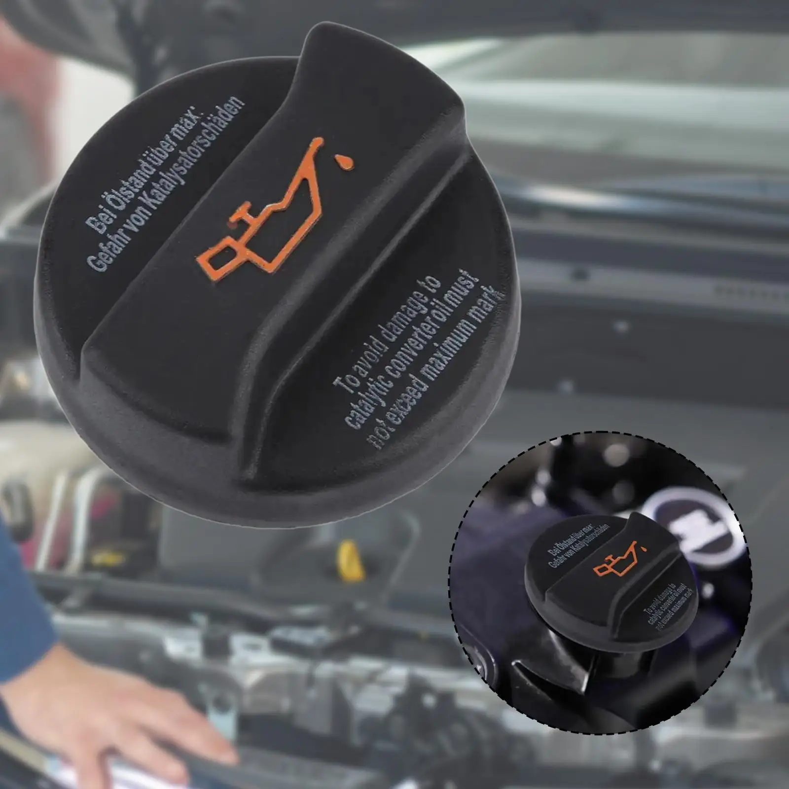 Oil Filler Cap 06B103485C Professional Portable Replace for Volkswagen
Oil Filler Cap 06B103485C Professional Portable Replace for Volkswagen