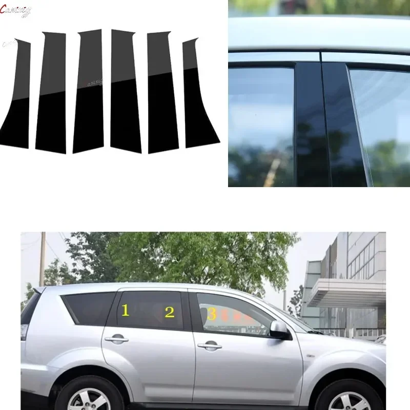 6Pcs Glossy Chrome PC Material Pillar Post Cover Auto Accessories For Mitsubishi Outlander 2006 2007 2008 2009 2010 2011 2012
6Pcs Glossy Chrome PC Material Pillar Post Cover Auto Accessories For Mitsubishi Outlander 2006 2007 2008 2009 2010 2011 2012