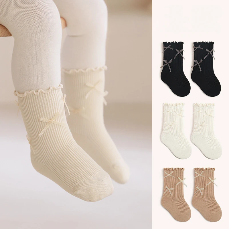 1 Pair Cute Kids Girl Calf Sock Soft Combed Cotton Toddler Baby Girl Sock Spring Autumn Bow Ruffle Sock Clothes Accessories
1 Pair Cute Kids Girl Calf Sock Soft Combed Cotton Toddler Baby Girl Sock Spring Autumn Bow Ruffle Sock Clothes Accessories