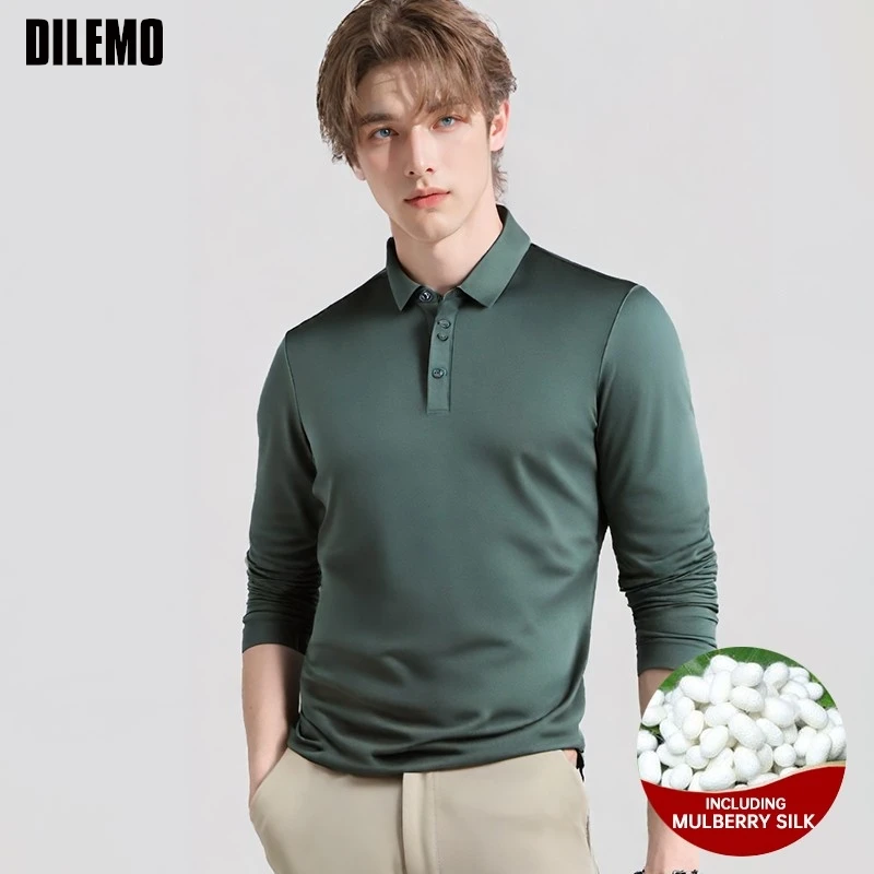 High End Luxury New Designer Fashion Brand Shirts For Men Polo Include Mulberry Silk Casual Long Sleeve Tops 2025 Mens Clothes
High End Luxury New Designer Fashion Brand Shirts For Men Polo Include Mulberry Silk Casual Long Sleeve Tops 2025 Mens Clothes