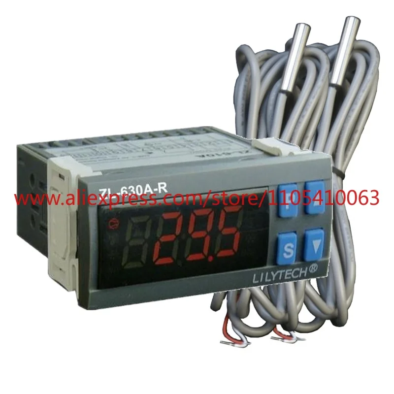 1Pcs ZL-630A-R, thermostat, temperature controller with rs485, cold storage controller
1Pcs ZL-630A-R, thermostat, temperature controller with rs485, cold storage controller