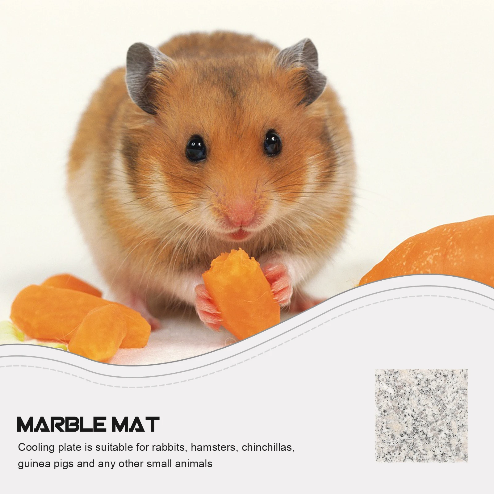 2Pcs Marble for Hamster Cooling Stone Pet Summer Board Scratch-Resistant Portable Mat for Chinchillas Dwarf Hamsters Bunnies
2Pcs Marble for Hamster Cooling Stone Pet Summer Board Scratch-Resistant Portable Mat for Chinchillas Dwarf Hamsters Bunnies