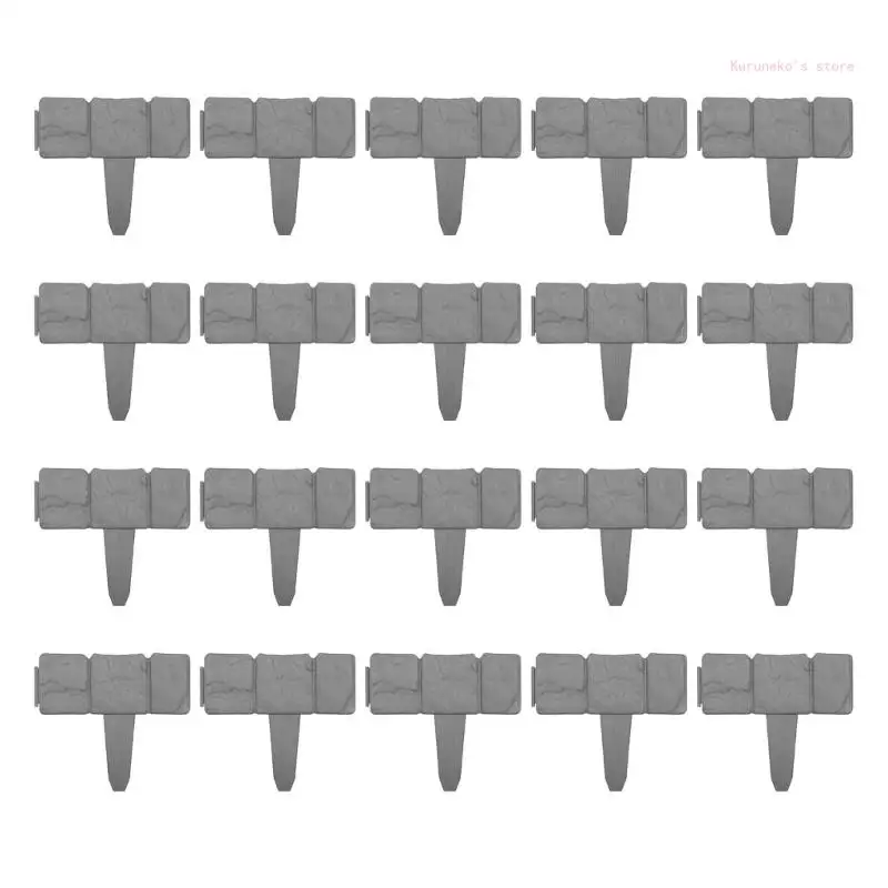 Garden Edging Border Plastic Landscape Edging Imitation Stone Effect Fence
Garden Edging Border Plastic Landscape Edging Imitation Stone Effect Fence
