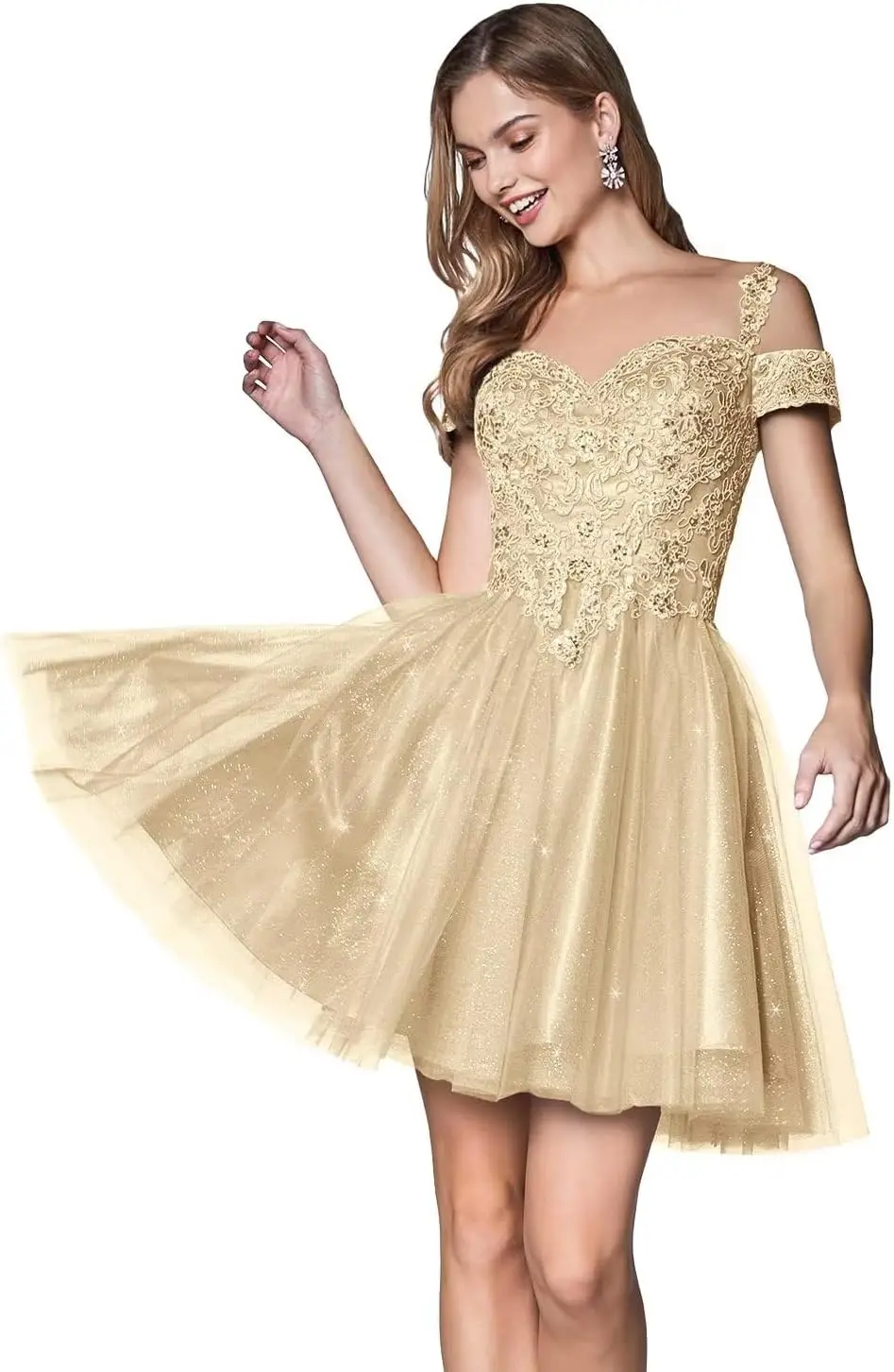 Youth 2025 Shiny Back To School Dress,Lace Decal Cold Shoulder Short Sleeve Tulle Ball Dress,Birthday Party Cocktail Party Dress
Youth 2025 Shiny Back To School Dress,Lace Decal Cold Shoulder Short Sleeve Tulle Ball Dress,Birthday Party Cocktail Party Dress