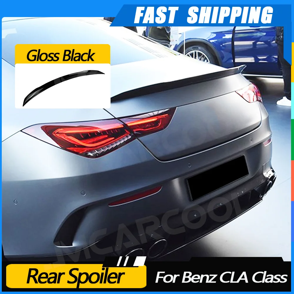JMCARCOOL Gloss Black Rear Trunk Lip Spoiler For Mercedes Benz W118 C118 CLA35 CLA180 CLA200 CLA250 CLA45 For AMG Line 2019-2024
JMCARCOOL Gloss Black Rear Trunk Lip Spoiler For Mercedes Benz W118 C118 CLA35 CLA180 CLA200 CLA250 CLA45 For AMG Line 2019-2024