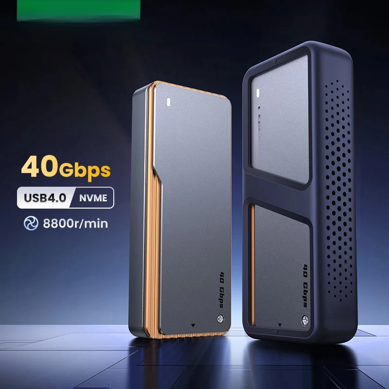 Brand New Original Genuine M.2 NVMe SSD Enclosure, 40Gbps Thunderbolt Compatible External Hard Drive Case with Built-in Cooling
Brand New Original Genuine M.2 NVMe SSD Enclosure, 40Gbps Thunderbolt Compatible External Hard Drive Case with Built-in Cooling