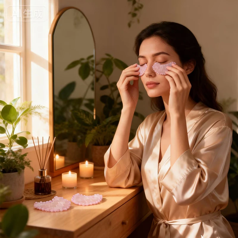 Rose Quartz Natural Jade Eye Mask Sleep Mask Cold therapy Anti-Aging Stone Reduce Wrinkle Eye Relax Facial Lifting Skin Care
Rose Quartz Natural Jade Eye Mask Sleep Mask Cold therapy Anti-Aging Stone Reduce Wrinkle Eye Relax Facial Lifting Skin Care