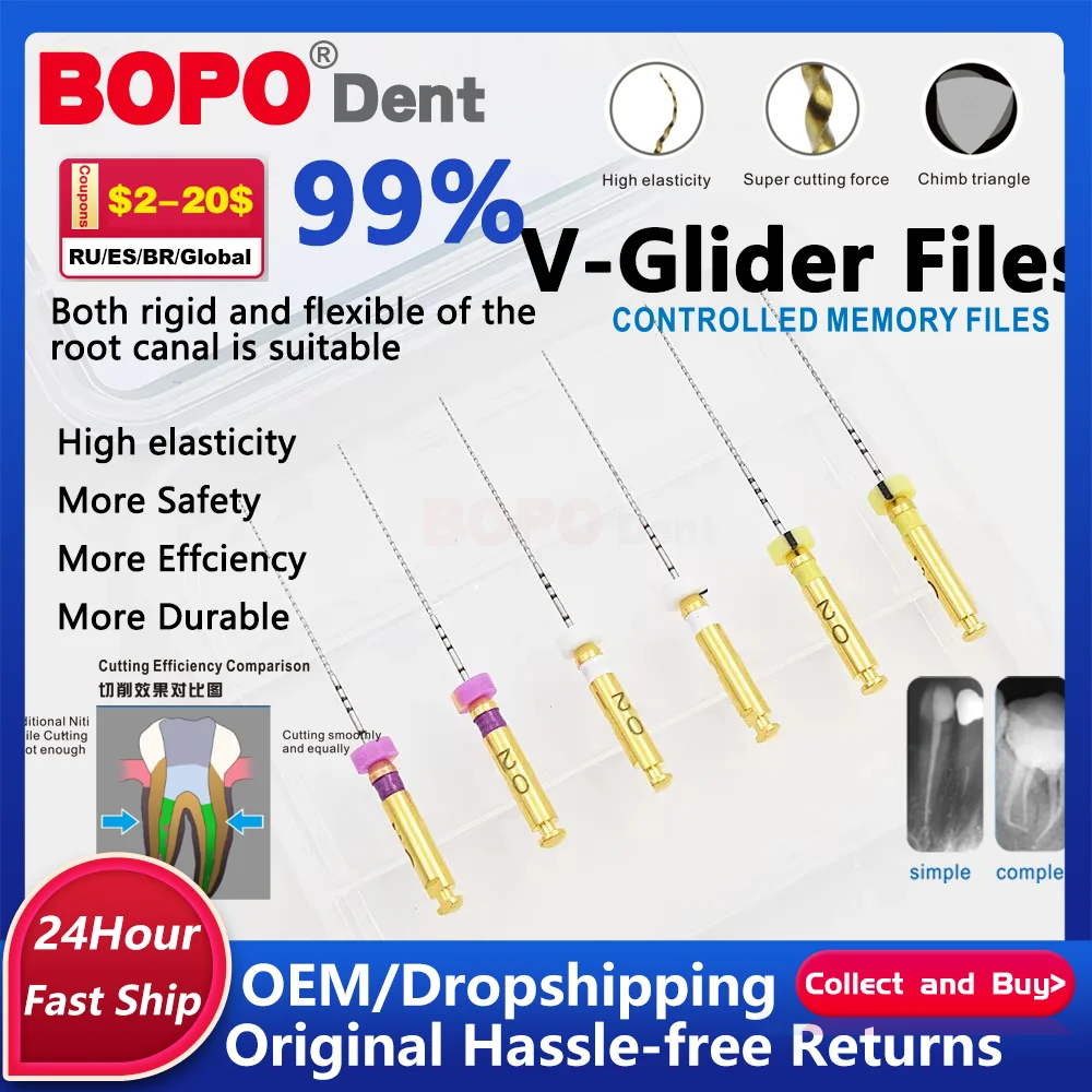 Teeth Whitening Dental Instrument Endo Rotary Endodontic Endo Motor V-Glider Files Path Glide File Dentistry dentista endodoncia
Teeth Whitening Dental Instrument Endo Rotary Endodontic Endo Motor V-Glider Files Path Glide File Dentistry dentista endodoncia