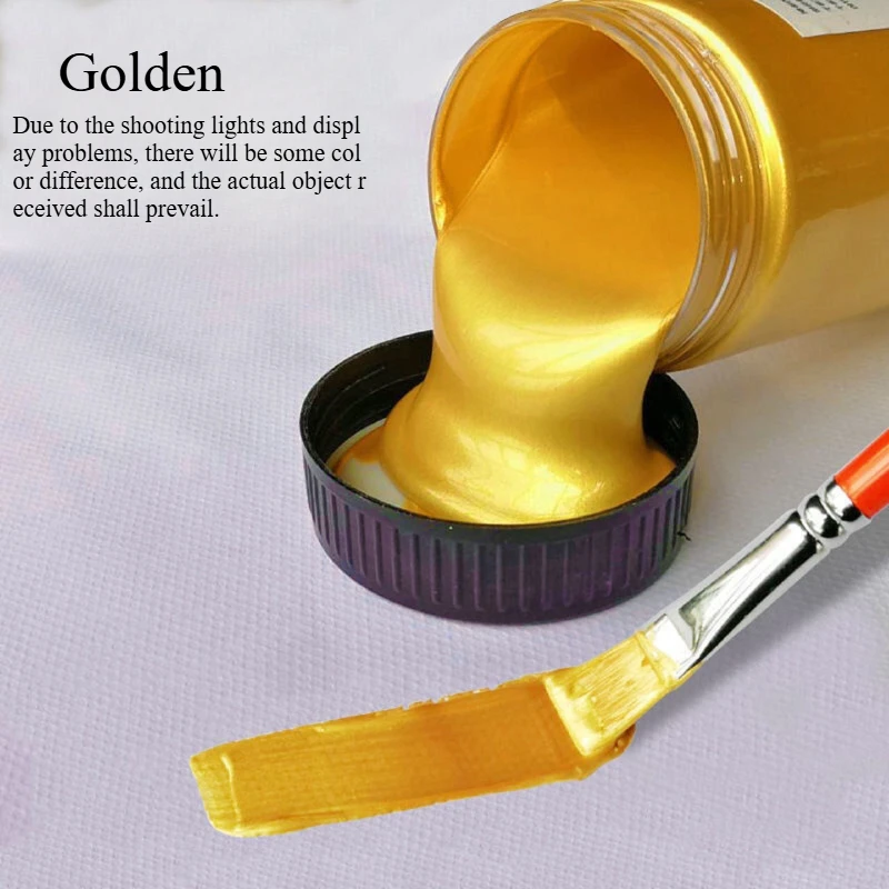 100ml Acrylic Pigment Pearlescent Color System Water-resistant Long-lasting Non-disappearing for Painting and Craft Decoration
100ml Acrylic Pigment Pearlescent Color System Water-resistant Long-lasting Non-disappearing for Painting and Craft Decoration