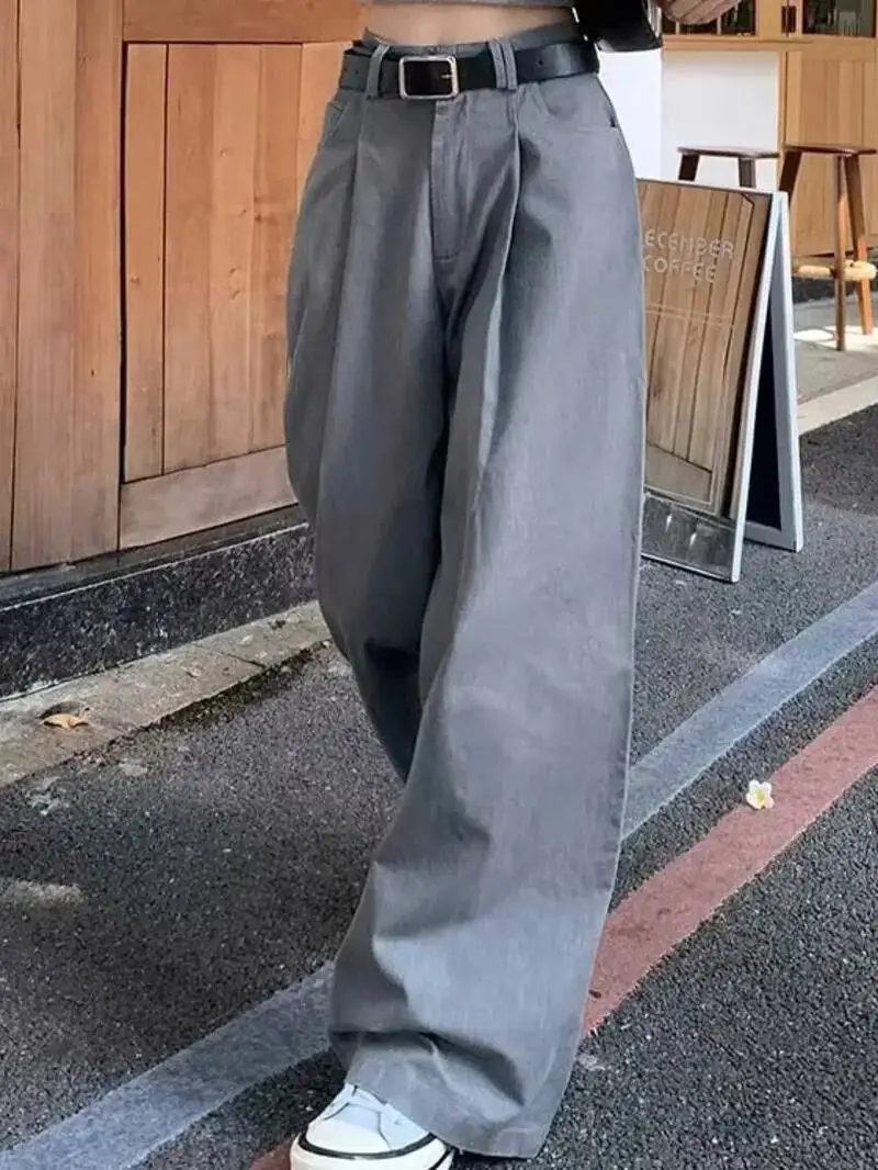 Новые летние женские брюки 2026 года с высокой талией, повседневные, универсальные, свободные, широкие, однотонные, модные, прямые брюки IZ4X
Новые летние женские брюки 2026 года с высокой талией, повседневные, универсальные, свободные, широкие, однотонные, модные, прямые брюки IZ4X