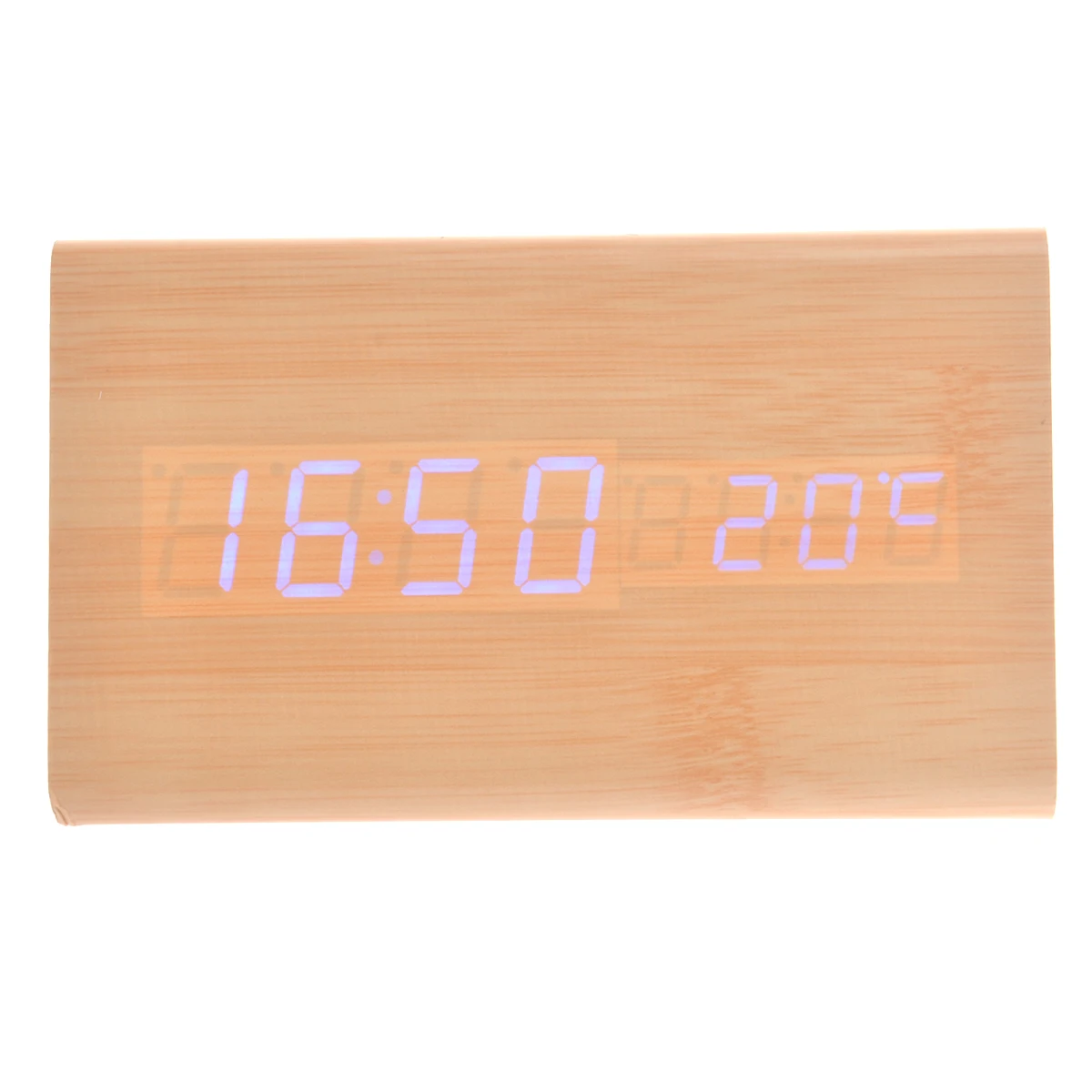 LED Digital Led Wooden Alarm Clock Clock Alarm Temperature USB Powered Home Office Decor
LED Digital Led Wooden Alarm Clock Clock Alarm Temperature USB Powered Home Office Decor