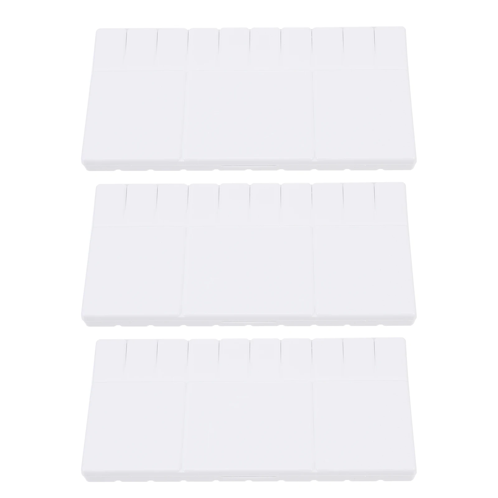 3pcs Art Paint Boxes Foldable Palette Mixing Trays Cover Watercolor Pigment Compartments Color Empty Holder Storage Painting
3pcs Art Paint Boxes Foldable Palette Mixing Trays Cover Watercolor Pigment Compartments Color Empty Holder Storage Painting