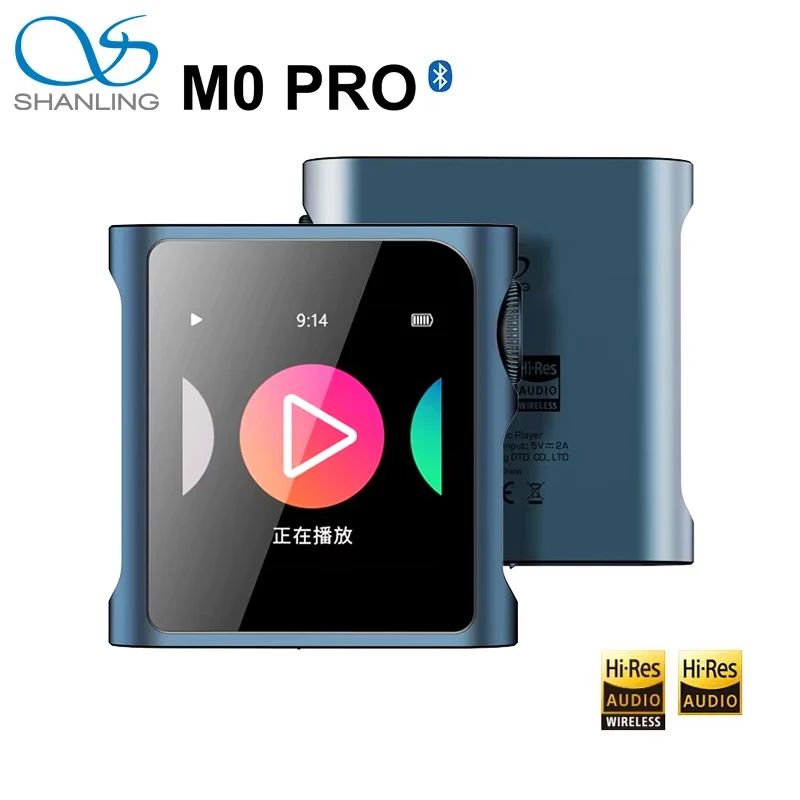 SHANLING M0 Pro MP3 Player Bluetooth 5.0 Portable Music MP3 Player Hi-Res Audio HIFI DAP USB DAC Dual ES9219C LDAC aptX PCM384
SHANLING M0 Pro MP3 Player Bluetooth 5.0 Portable Music MP3 Player Hi-Res Audio HIFI DAP USB DAC Dual ES9219C LDAC aptX PCM384