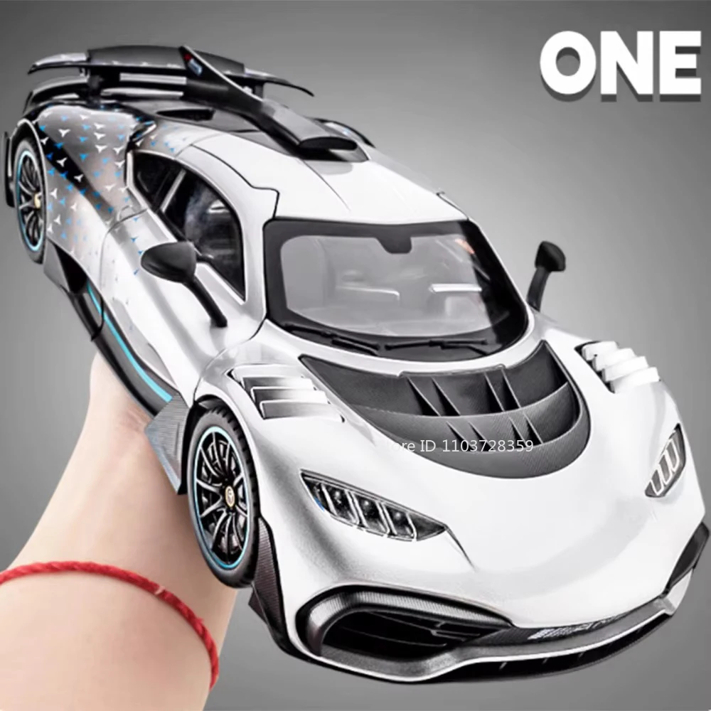 1:18 ONE GT Miniature Sports Car Model Toys Alloy Diecast Supercars Sound Light Doors Opened Shock Absorption for Kids Gifts
1:18 ONE GT Miniature Sports Car Model Toys Alloy Diecast Supercars Sound Light Doors Opened Shock Absorption for Kids Gifts