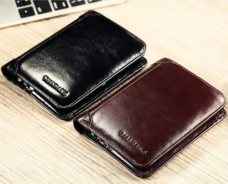 New Fashion 100% Genuine Leather Men Short Wallets Real Leather Male Luxury Brand Clutch Boy Gift Cash Purse Card Holder Wallet
New Fashion 100% Genuine Leather Men Short Wallets Real Leather Male Luxury Brand Clutch Boy Gift Cash Purse Card Holder Wallet