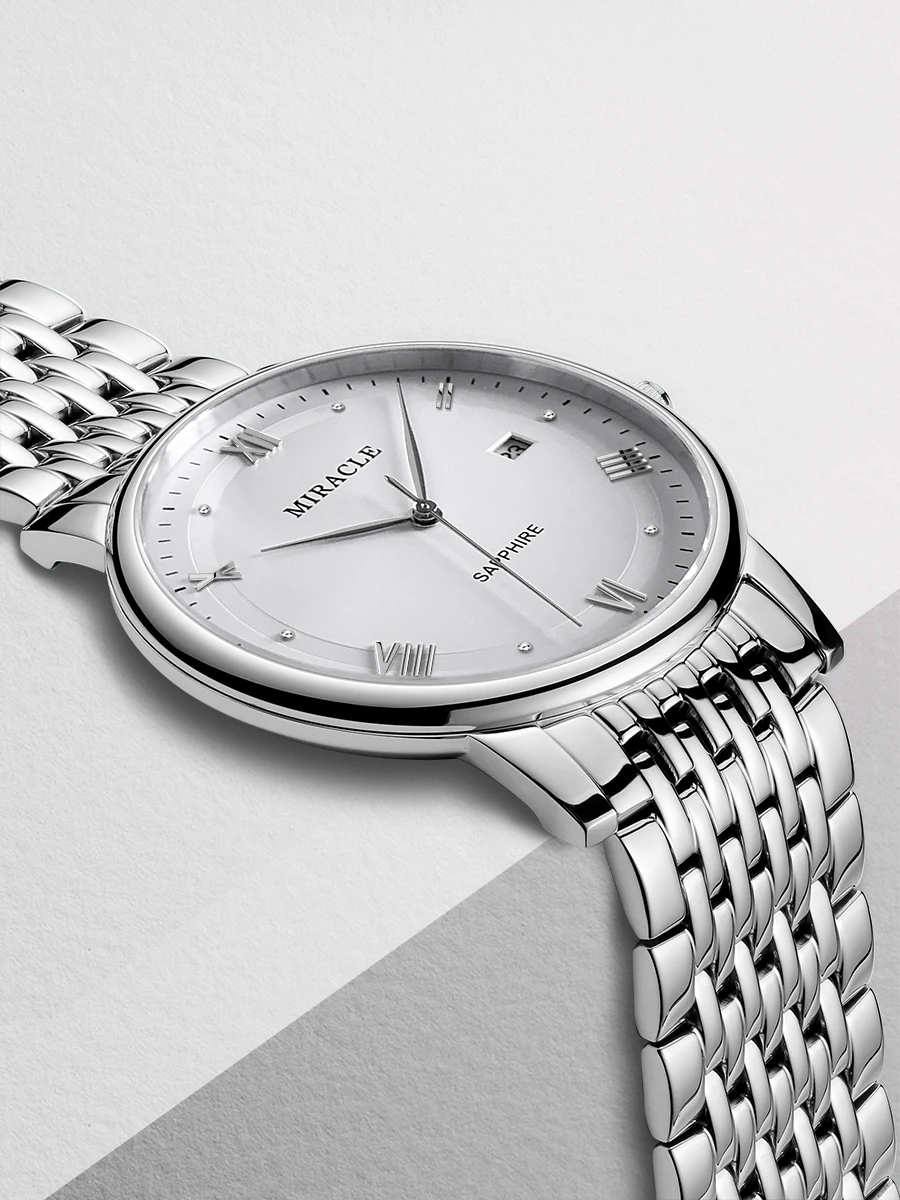 MIRACLE Men's Watch Brand Waterproof Thin Fashion Trend Simple Quartz Top 10 High end Men's Watches Business Watches
MIRACLE Men's Watch Brand Waterproof Thin Fashion Trend Simple Quartz Top 10 High end Men's Watches Business Watches