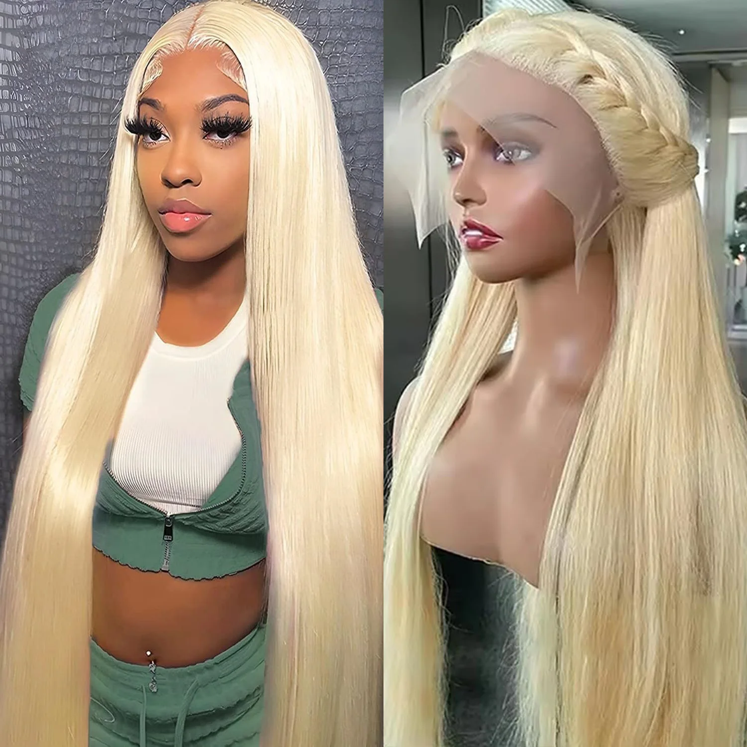 613 Straight Lace Front Wig Human Hair Blonde 13X6 HD Transparent Lace Front Wigs Human Hair 200% Density Blonde Glueless Wigs
613 Straight Lace Front Wig Human Hair Blonde 13X6 HD Transparent Lace Front Wigs Human Hair 200% Density Blonde Glueless Wigs