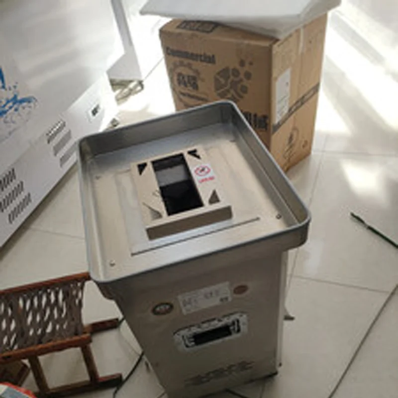Commercial Fully Automatic Meat Slicer, Multi-functional High-Power Fresh Meat Slicing, Shredding, and Dicing Machine
Commercial Fully Automatic Meat Slicer, Multi-functional High-Power Fresh Meat Slicing, Shredding, and Dicing Machine
