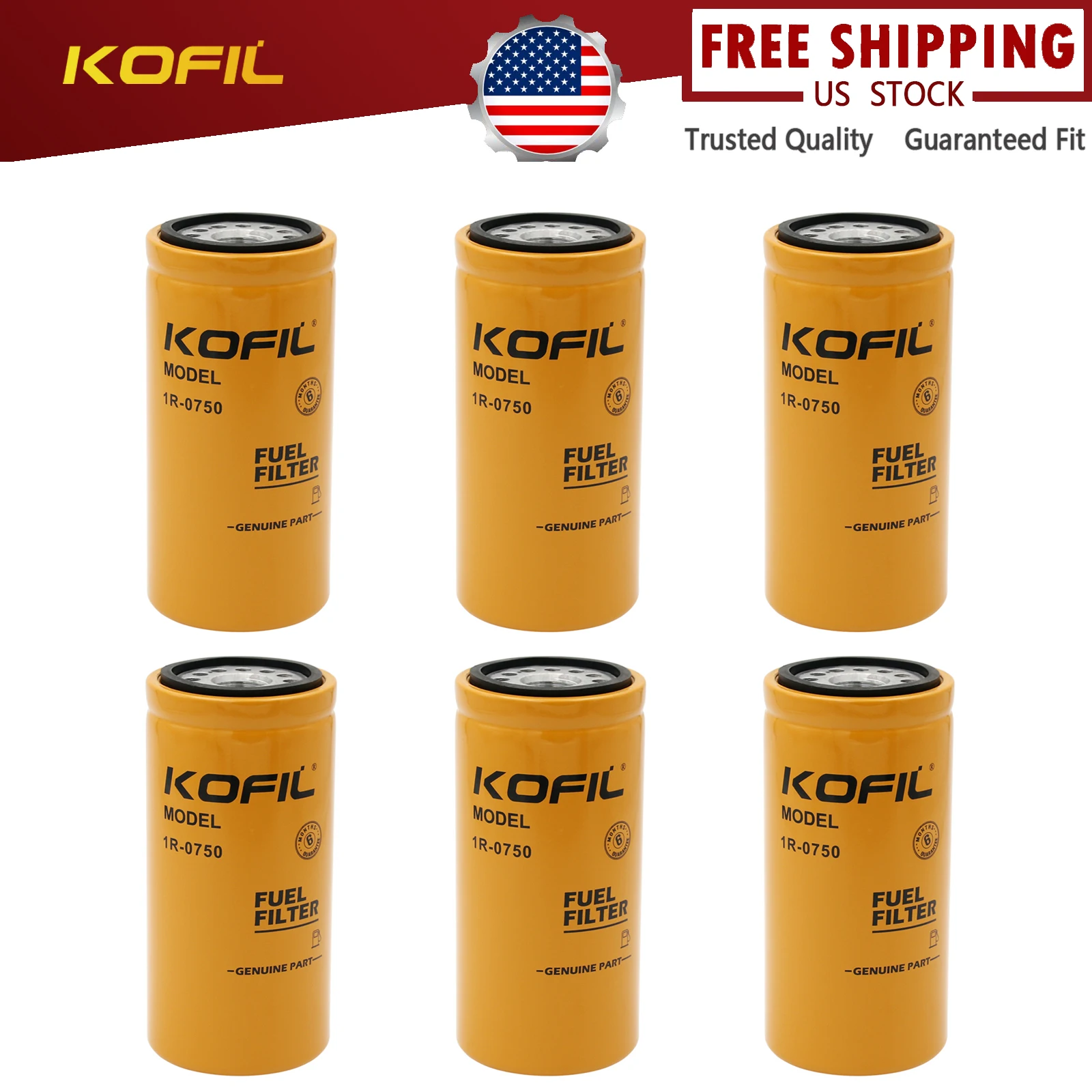 6Pcs 1R-0750 Engine Fuel Filter For Chevy/GMC Duramax 2001-2016 LML LMM Replace Caterpillar 1R0750,P551313,BF7633,FF5320,33528
6Pcs 1R-0750 Engine Fuel Filter For Chevy/GMC Duramax 2001-2016 LML LMM Replace Caterpillar 1R0750,P551313,BF7633,FF5320,33528
