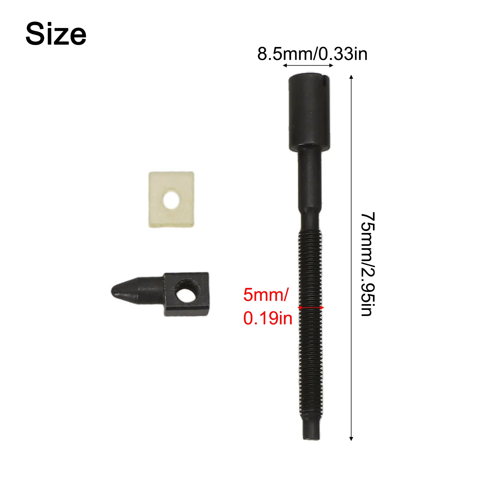 Chain Adjuster Screw Set Chainsaw 395XP Chainsaw Parts User-friendly Design Easy Installation Exceptional Strength
Chain Adjuster Screw Set Chainsaw 395XP Chainsaw Parts User-friendly Design Easy Installation Exceptional Strength