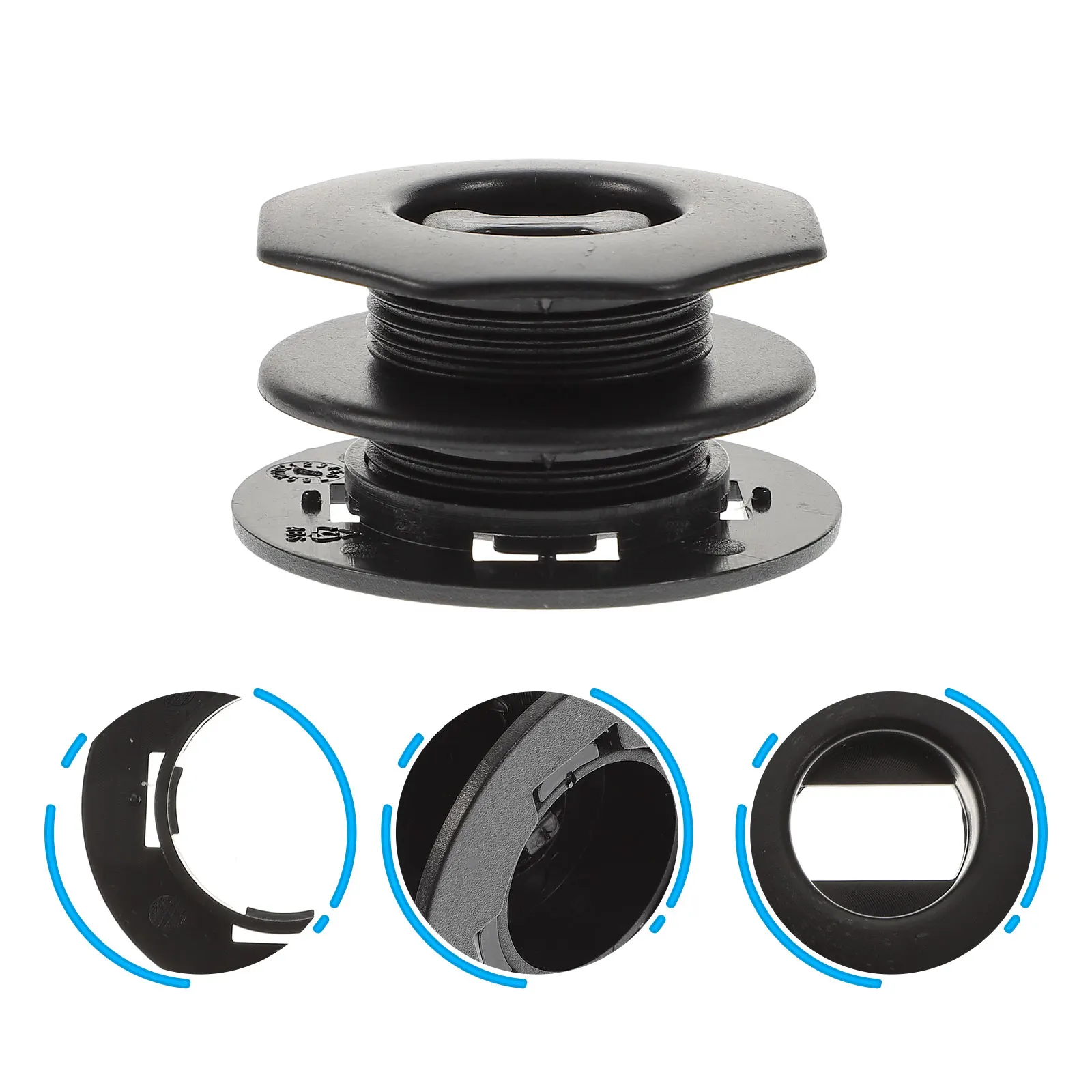 24 Pcs Anti-slip Carpet Floor Mat Retainers Black Round Clips Car Interior Accessories Non-skid Fixing Clips For Car Mats
24 Pcs Anti-slip Carpet Floor Mat Retainers Black Round Clips Car Interior Accessories Non-skid Fixing Clips For Car Mats