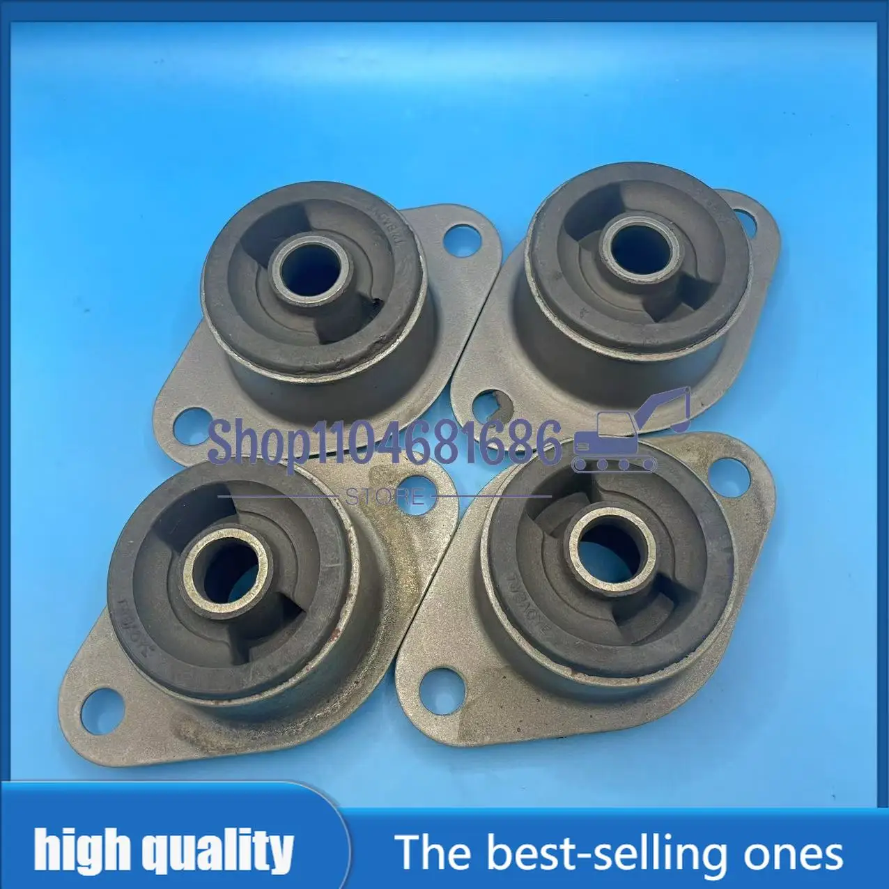 For Doosan Daewoo Dh60 7 Yanmar Engine Machine 4pcs Rubber Feet Cab Damping Pads Excavator Parts
For Doosan Daewoo Dh60 7 Yanmar Engine Machine 4pcs Rubber Feet Cab Damping Pads Excavator Parts