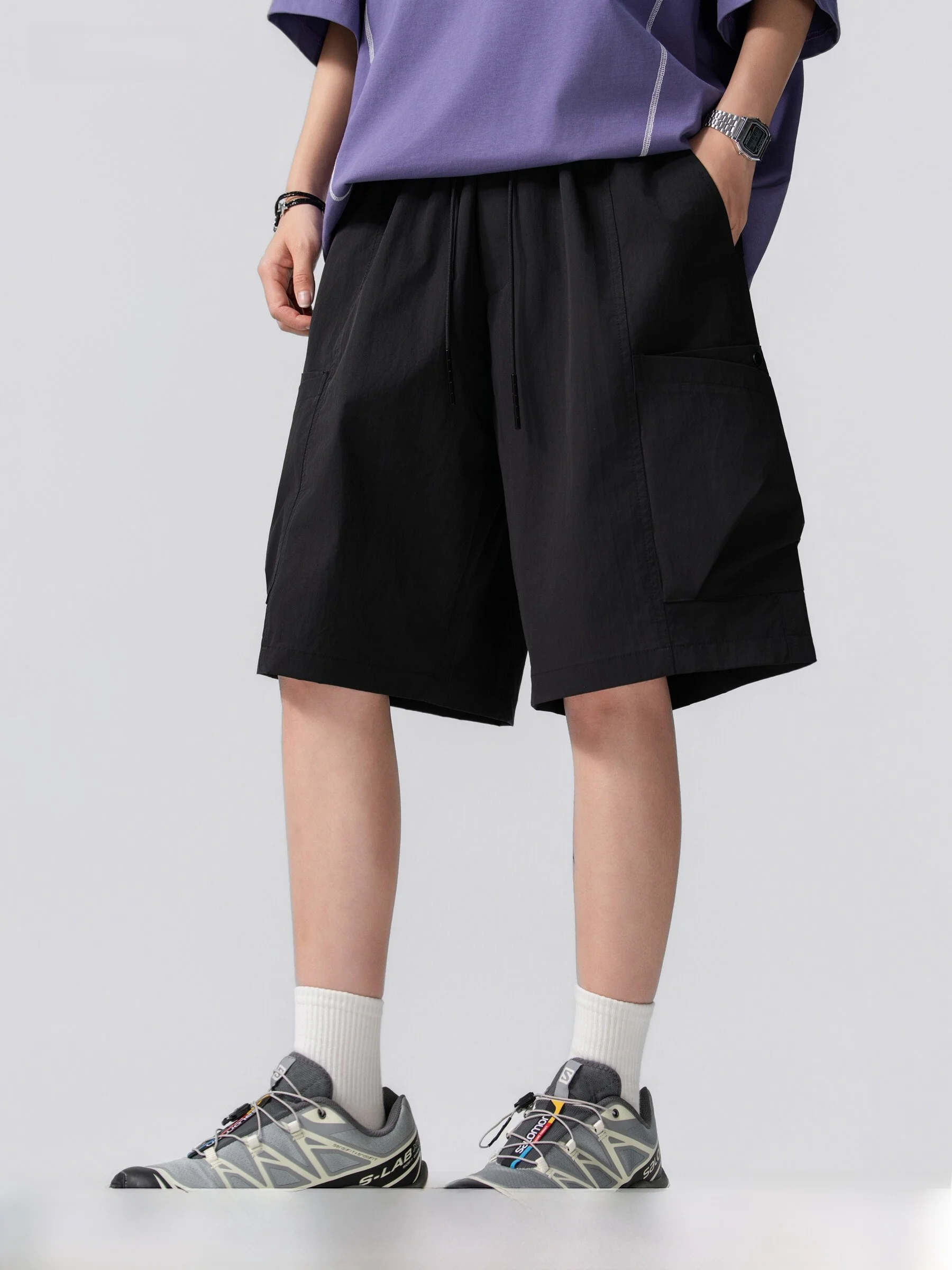 AOGZ Men's Workwear Short Pants Five-Quarter Length Outdoor Sports Loose Fit Straight Leg Breathable Summer Fashion Brand
AOGZ Men's Workwear Short Pants Five-Quarter Length Outdoor Sports Loose Fit Straight Leg Breathable Summer Fashion Brand