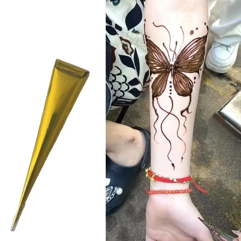 Mehndi Easy-To-Use Henna Tattoo Cream Semi-permanent Temporary Mehndi Body Art Ink Black Brown Brown Henna Cream Cosmetic Use
Mehndi Easy-To-Use Henna Tattoo Cream Semi-permanent Temporary Mehndi Body Art Ink Black Brown Brown Henna Cream Cosmetic Use