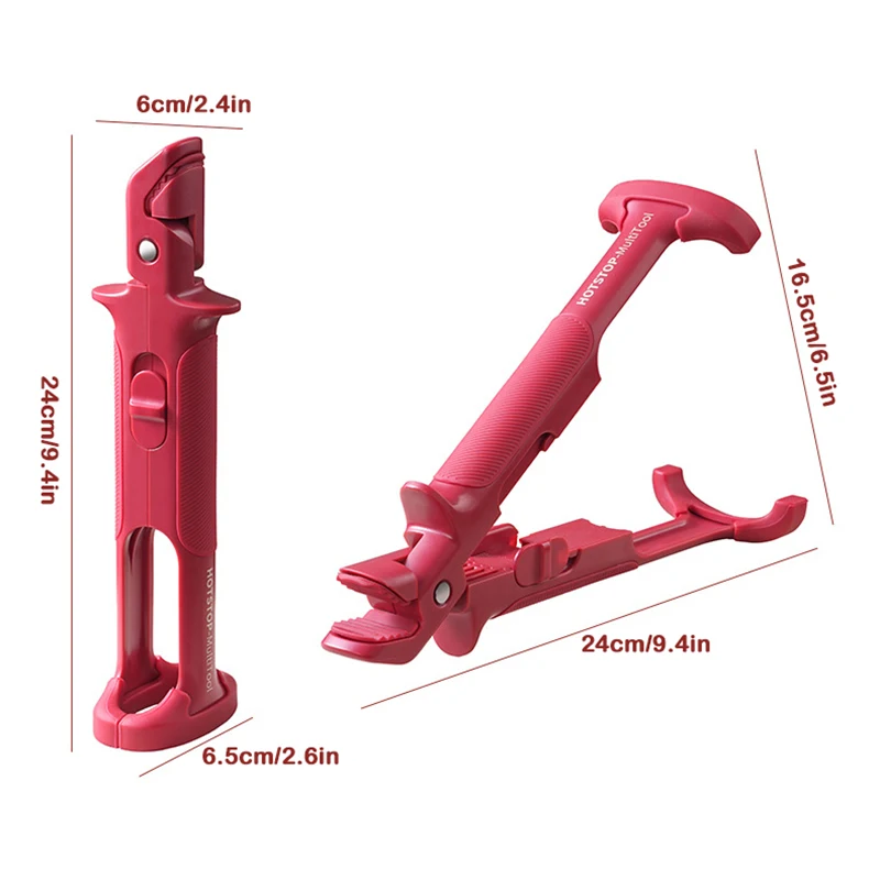 2025 Upgraded Multi-Purpose Anti-Scald Bowl Holder Clip For Kitchen, 2-in-1 Anti-Scalding Clip Bowl Plate Clamp
2025 Upgraded Multi-Purpose Anti-Scald Bowl Holder Clip For Kitchen, 2-in-1 Anti-Scalding Clip Bowl Plate Clamp