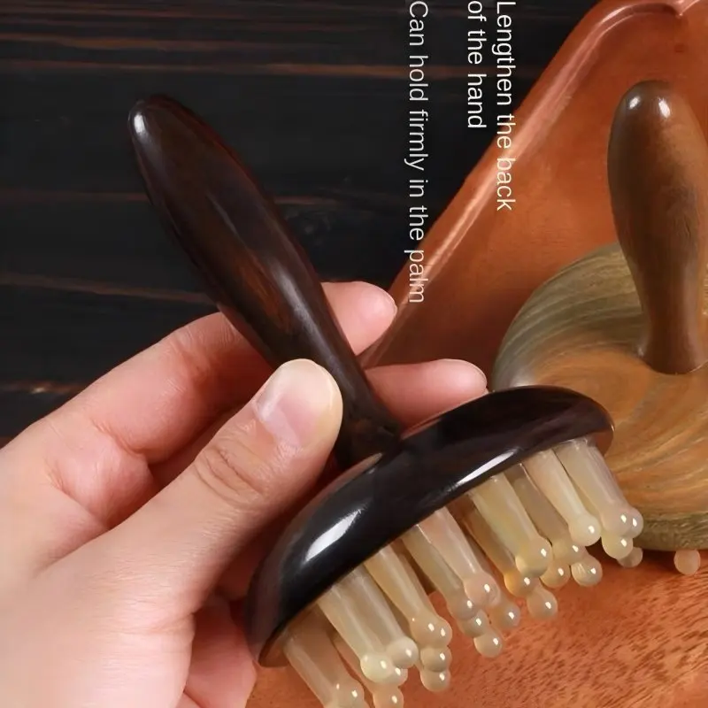 Sandalwood Horn-Pin Meridian Massager for Neck Shoulders Abdomen Lightweight Stimulation Relaxation Therapy Wooden Body Care
Sandalwood Horn-Pin Meridian Massager for Neck Shoulders Abdomen Lightweight Stimulation Relaxation Therapy Wooden Body Care
