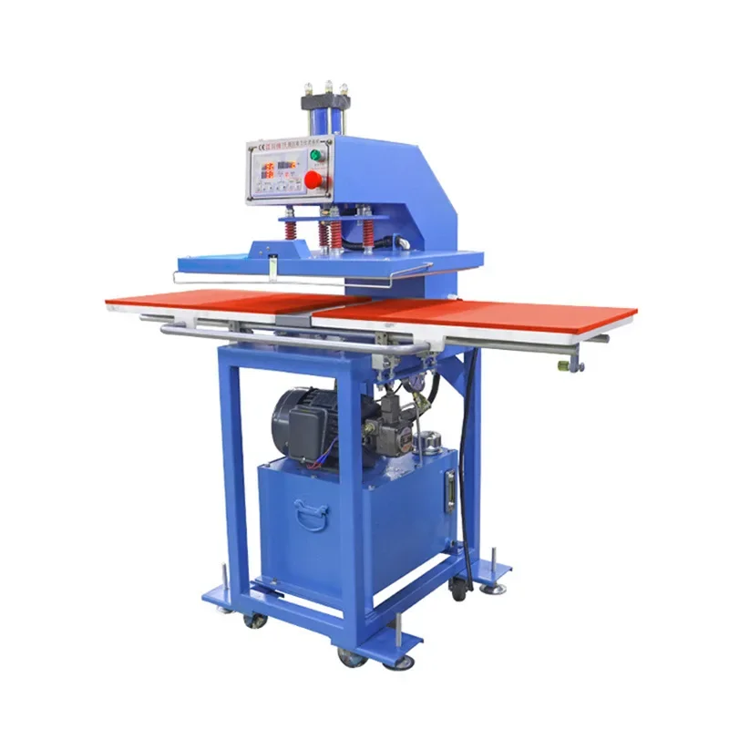 Hydraulic double station heat transfer machine T-shirt hot map transfer hot drill hot stamping sublimation printing mach
Hydraulic double station heat transfer machine T-shirt hot map transfer hot drill hot stamping sublimation printing mach