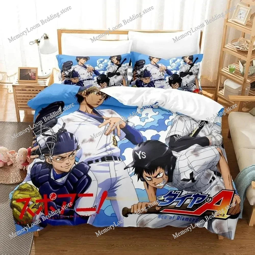 Ace Of Diamond Bedding Set Single Twin Full Queen King Size Bed Set Adult Kid Bedroom Duvet cover Sets 3D Print Anime Bed Sheet
Ace Of Diamond Bedding Set Single Twin Full Queen King Size Bed Set Adult Kid Bedroom Duvet cover Sets 3D Print Anime Bed Sheet